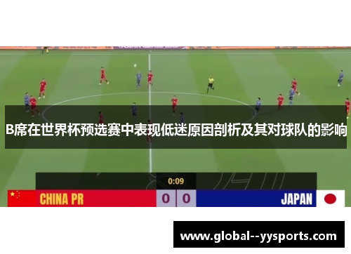 B席在世界杯预选赛中表现低迷原因剖析及其对球队的影响 B席在世界杯预选赛中表现低迷原因剖析及其对球队的影响