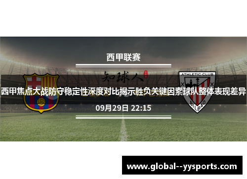 西甲焦点大战防守稳定性深度对比揭示胜负关键因素球队整体表现差异